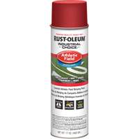 Peinture de lignage pour terrains de sport AF1600, Rouge, Canette a&eacute;rosol Equipment World