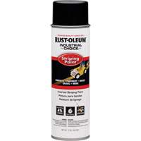 S1600 System Inverted Striping Paint, Black, Aerosol Can Equipment World