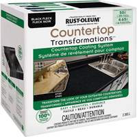 Countertop Transformations&reg; Fleck Countertop Coating System, 2.37 L, Kit, Black Fleck Equipment World
