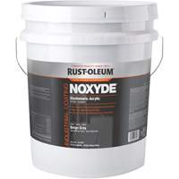 Noxyde Elastomeric Acrylic Coating, 5 gal., Pail, Grey Equipment World