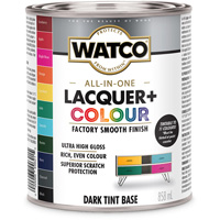 Watco&reg; All In One Lacquer + Colour Dark Tint Base, 946 ml, Dark Tint Base, High-Gloss Equipment World