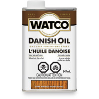 Watco&reg; Danish Oil, 947 ml, Dark Walnut, Transparent Equipment World