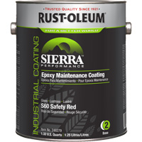 Sierra Performance S60 Maintenance Coating Base Component, 1 gal., Water-Based, Gloss, Red Equipment World
