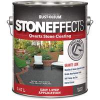 Stoneffects Quartz Stone Coating, 3.78 L, Water-Based, Textured, Grey Equipment World