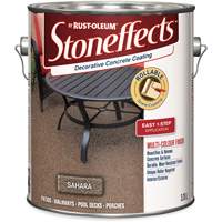 Stoneffects Decorative Concrete Coating, 3.78 L, Textured, Beige Equipment World