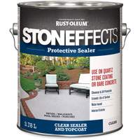 Stoneffects Protective Concrete Sealer, 3.78 L, Water-Based, Transparent, Clear Equipment World
