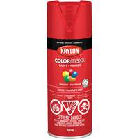 COLORmaxx Paint + Primer, Banner Red, Gloss, 12 oz., Aerosol Can Equipment World
