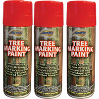Aervoe 690 Fluorescent Tree Marking Paint, Fluorescent Red, 16 oz. Equipment World