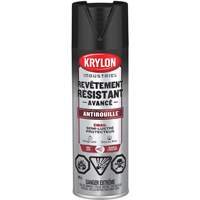 Tough Coat&reg; Advanced Paint with Rust Barrier Technology, Black, Semi-Gloss, 425 g, Aerosol Can Equipment World