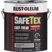 Rev&ecirc;tement d'acrylique SafeTex Easy-Tread, 1 gal., &agrave; l'eau, Plat/Textur&eacute;, Gris Equipment World