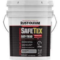 Rev&ecirc;tement d'acrylique SafeTex Easy-Tread, 4 gal., &agrave; l'eau, Plat/Textur&eacute;, Gris Equipment World
