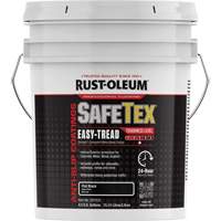 Rev&ecirc;tement d'acrylique SafeTex Easy-Tread, 4 gal., &agrave; l'eau, Plat/Textur&eacute;, Noir Equipment World