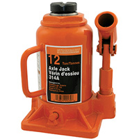 314A Bottle Jack, 12 tons, Manual Hydraulic, 13" Raised Height Equipment World