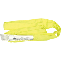 Round Slings, Yellow, 2" W x 6' L, 9000 lbs. Vertical Load Equipment World