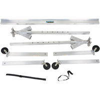 Adjustable Aluminum Gantry Crane, 8' L, 2000 lbs. (1 tons) Capacity Equipment World