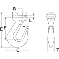 Clevis Slip Hook - Grade 70 Equipment World