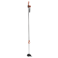 Mini Lever Hoist, 15' Lift, 500 lbs. (0.25 tons) Capacity, Steel Chain Equipment World