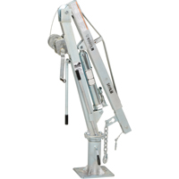 Winch Operated Truck Jib Crane, 500 lbs. (0.25 tons) Capacity, 99" Max. Clearance Equipment World