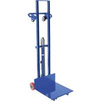 Hydraulic Platform Lift Stacker, Foot Pump Operated, 400 lbs. Capacity, 51-1/8" Max Lift Equipment World