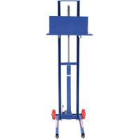 Hydraulic Platform Lift Stacker, Foot Pump Operated, 400 lbs. Capacity, 51-1/8" Max Lift Equipment World