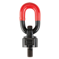 Lifting Swivel Hoist Rings, 1/4", 13 mm Thread Length, Alloy Steel Equipment World