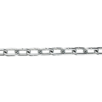 Straight Link Chain, Low Carbon Steel, 1/8" x 350' (106.7 m) L, Grade 30, 400 lbs. (0.2 tons) Load Capacity Equipment World