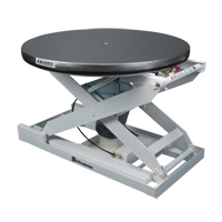 EZ Loader&reg; E Self-Levelling Pallet Positioner - Stainless Platform, 43" L x 43" W, 4000 lbs. Cap. Equipment World