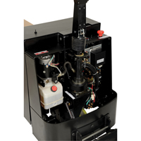 Transpalette &eacute;lectrique motoris&eacute; a/plateforme &agrave; conducteur debout, Capacit&eacute; 4500 lb, 96" lo x 30" la Equipment World