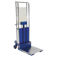 Hefti-Lift Load Stacker, Foot Pump Operated, 880 lbs. Capacity, 59" Max Lift Equipment World
