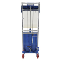Hefti-Lift Load Stacker, Foot Pump Operated, 880 lbs. Capacity, 59" Max Lift Equipment World