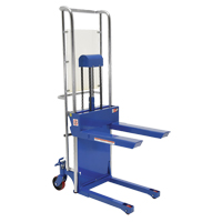 Hefti-Lift Load Stacker, Foot Pump Operated, 880 lbs. Capacity, 59" Max Lift Equipment World