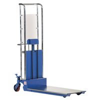 Hefti-Lift Load Stacker, Foot Pump Operated, 300 lbs. Capacity, 59" Max Lift Equipment World
