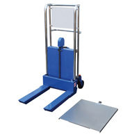 Hefti-Lift Load Stacker, Foot Pump Operated, 880 lbs. Capacity, 35" Max Lift Equipment World