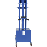 Quick Lift Stacker, Electric Operated, 400 lbs. Capacity, 57" Max Lift Equipment World