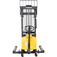 Fork Lift Stacker, Electric Operated, 2000 lbs. Capacity, 63" Max Lift Equipment World