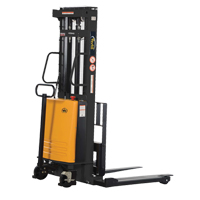 Fork Lift Stacker, Electric Operated, 2000 lbs. Capacity, 118" Max Lift Equipment World