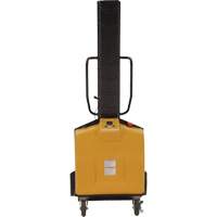 Narrow Mast Powered Lift Stacker, Electric Operated, 1000 lbs. Capacity, 63" Max Lift Equipment World