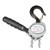 Mini palan &agrave; levier, Lev&eacute;e 5', Cabacit&eacute; 500 lb (0,25 tonne), Chaîne en Zingu&eacute; Equipment World
