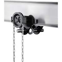 HTG Geared Clevis Trolley, 4409 lbs. (2 tons) Capacity, 2-39/64" - 8-43/64" Equipment World