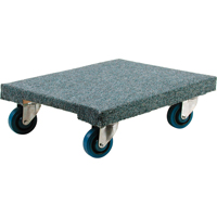 Wood Dollies - Heavy-Duty, Rubber Wheels, 1400 lbs. Capacity, 18" W x 24" D x 7" H Equipment World