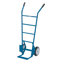 Heavy-Duty Hand Truck, Dual Handle, Steel, 52" Height, 1000 lbs. Capacity Equipment World