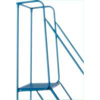 Escabeau roulant certifi&eacute; CSA avec marche verrouillable, 8 marches, Largeur de la marche 30", Hauteur de la plateforme 72", Acier Equipment World