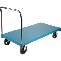 Heavy-Duty Platform Truck, 60" L x 30" W, 2000 lbs. Capacity, Rubber Casters Equipment World