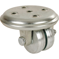 Low Level Casters, Swivel, 2" (51 mm), Cast Iron, 600 lbs. (272 kg.) Equipment World