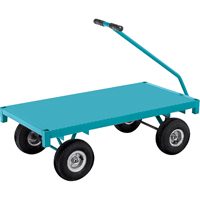 Platform Trucks - Ergonomic Platform Wagon Trucks, 24" W x 48" L, 1000 lbs. Capacity Equipment World