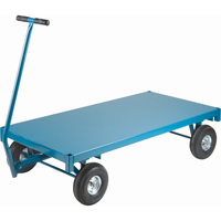 Platform Trucks - Ergonomic Platform Wagon Trucks, 30" W x 60" L, 1000 lbs. Capacity Equipment World