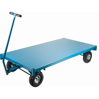 Platform Trucks - Ergonomic Platform Wagon Trucks, 36" W x 72" L, 1000 lbs. Capacity Equipment World