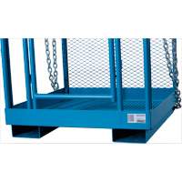 Nacelle &eacute;l&eacute;vatrice pour travail en hauteur, 48" x 48" x 72" h, Capacit&eacute; de 1000 lb, Acier Equipment World