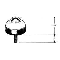 Billes de manutention en acier Equipment World