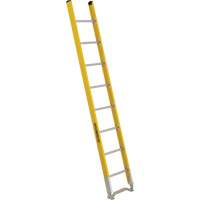 Single Section Straight Ladder - 6100 Series, 8', Fibreglass, 375 lbs., CSA Grade 1AA Equipment World